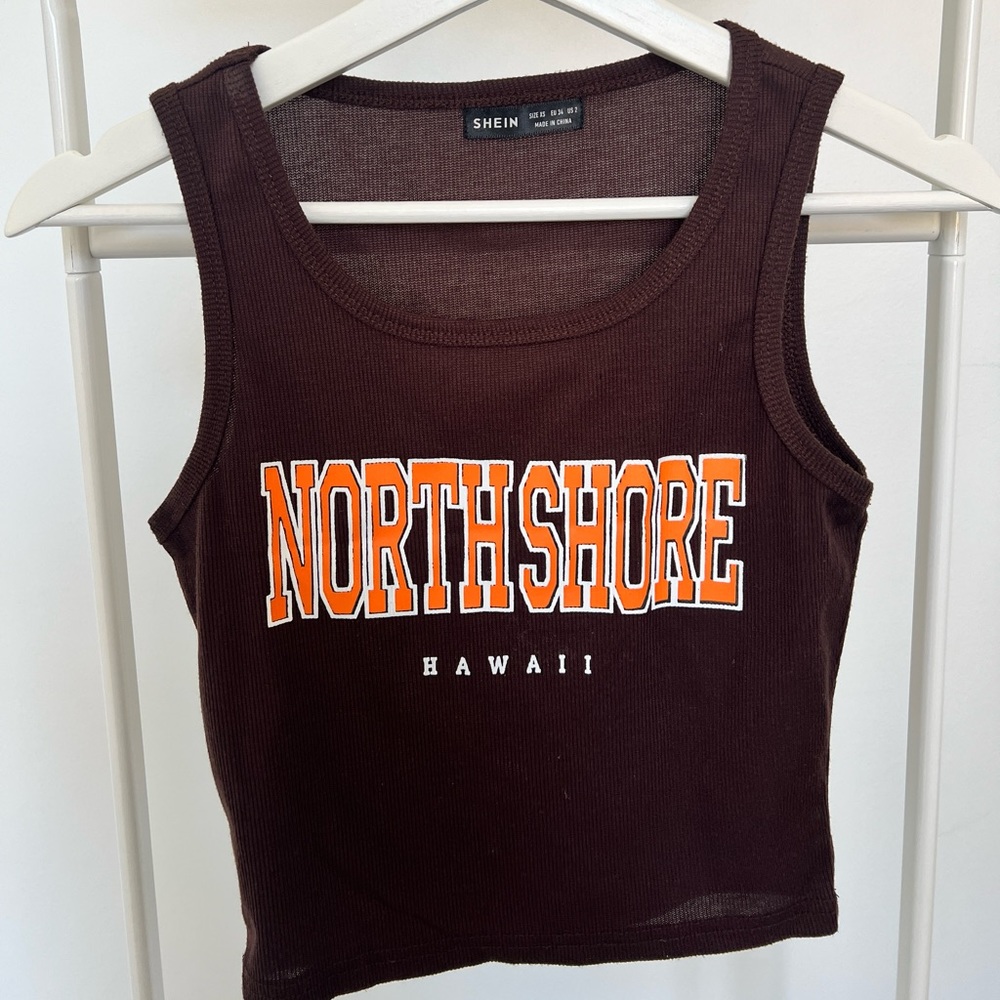 north shore crop top